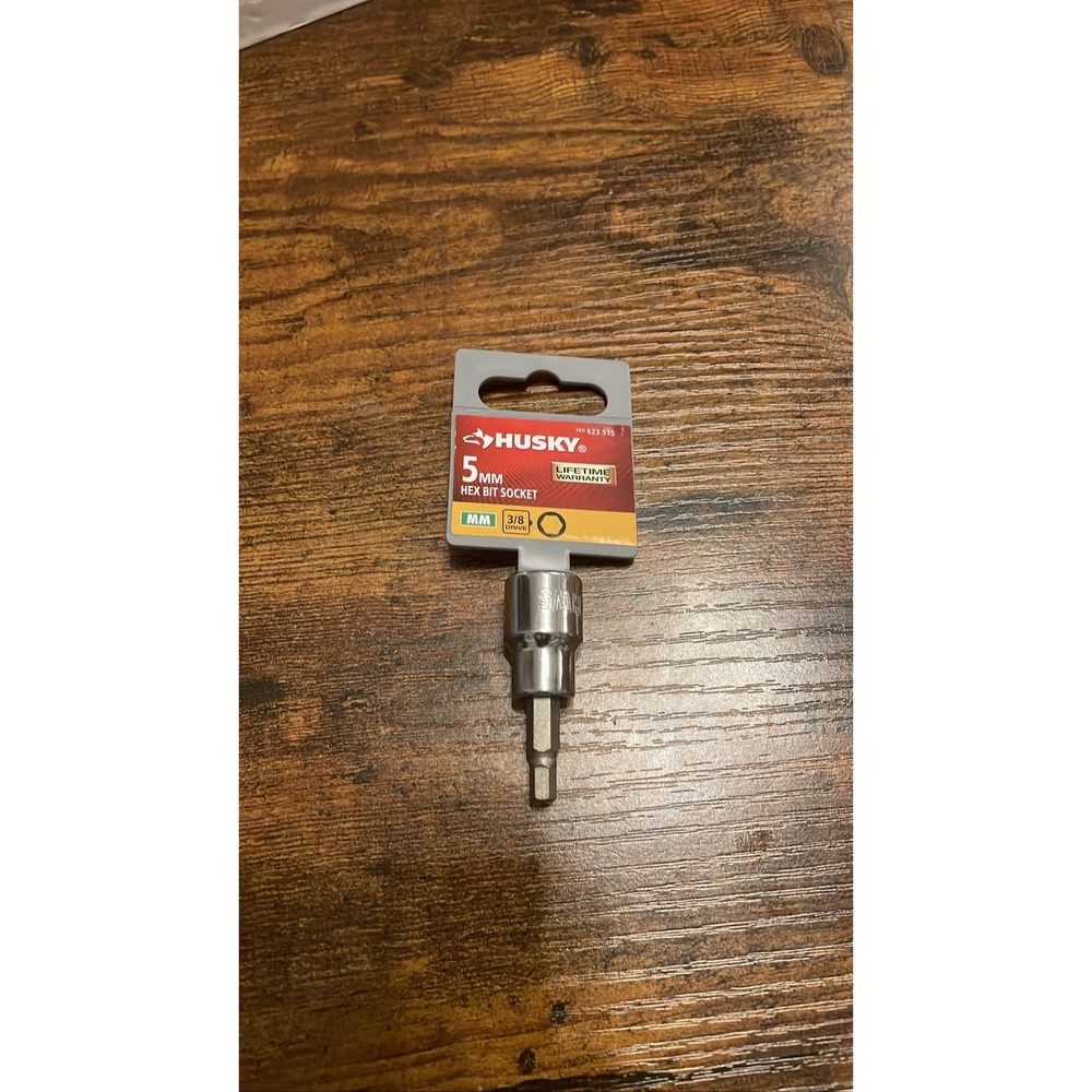 ✅ Husky 3/8" Drive 5mm Metric Hex Bit Socket Allen Key Tool HW5 #️⃣0532